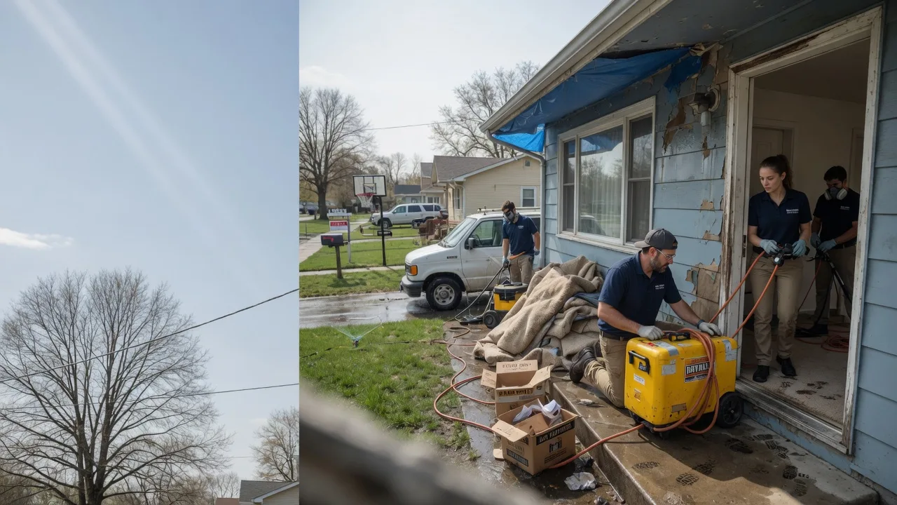 Basement Flood Cleanup in Lorain, OH near me